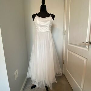 Selfie Leslie White Wedding Dress